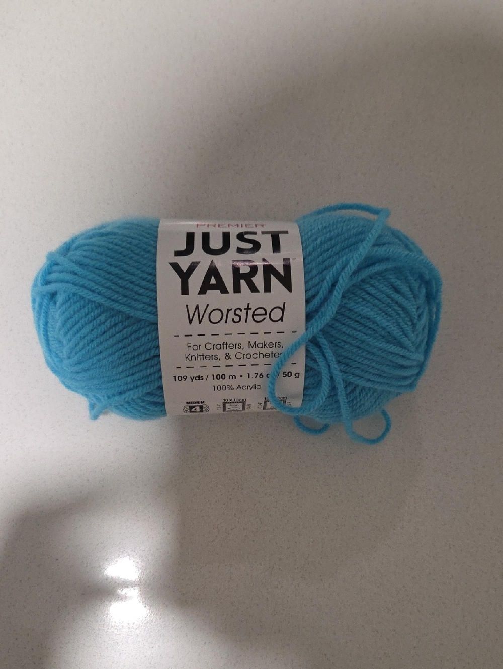 Premier Just Yarn Worsted Acrylic - Blue